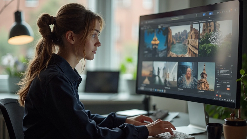 Responsive afbeeldingen optimalisatie proces illustratie